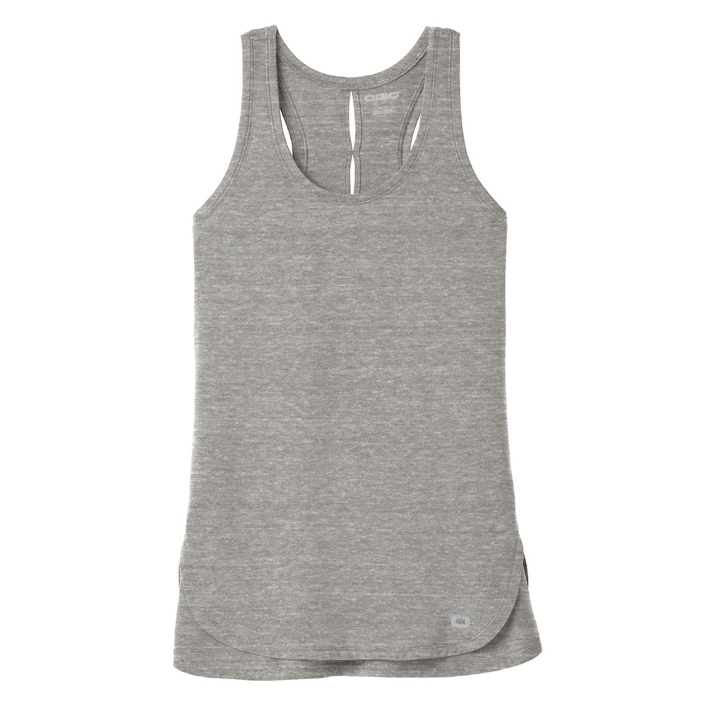 🩶5/$30 OGIO Gray Heather Luuma Racerback Tank Top Women’s Size Medium